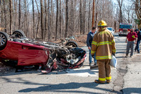 Rollover Leicester, MA Mulberry Street 4/4/21