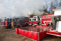 Working Fire Rutland, MA East County Road 12/8/17