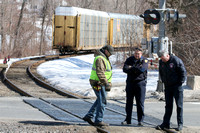 Train incident Brattle Street Worcester, MA